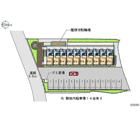 ★手数料０円★奈良市中山町　月極駐車場（LP）